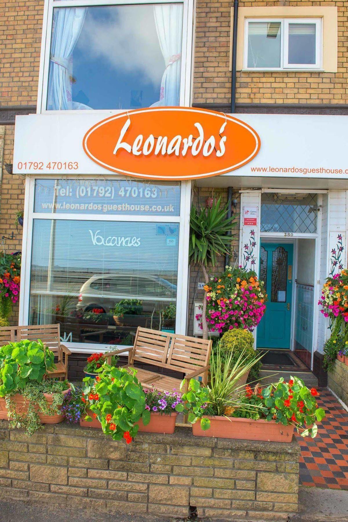 Leonardos pensión Swansea Exterior foto